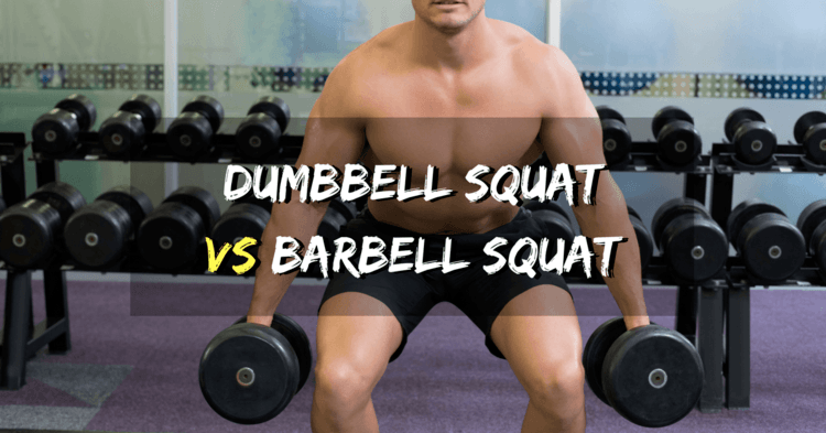 Dumbbell squat vs Barbell squat