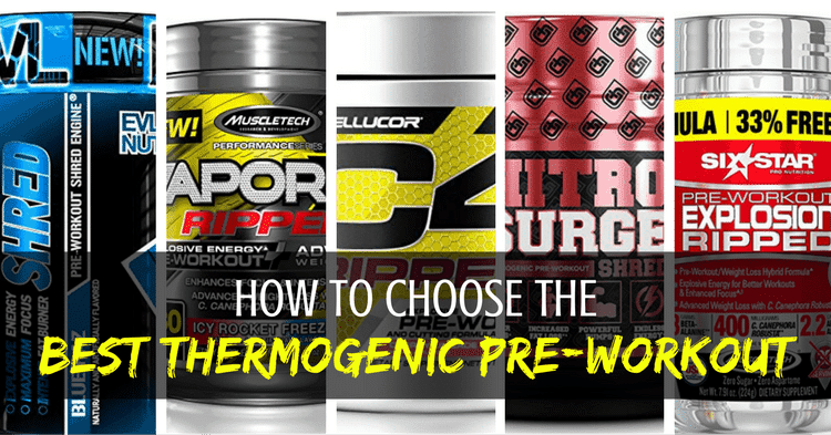 best thermogenic pre workout supplement