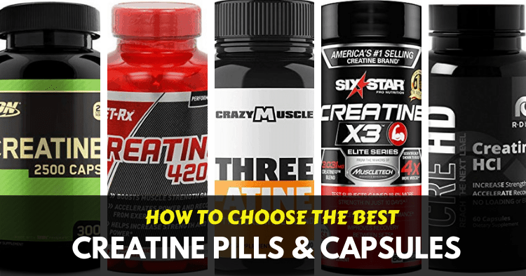 Best creatine pills and capsules on the market