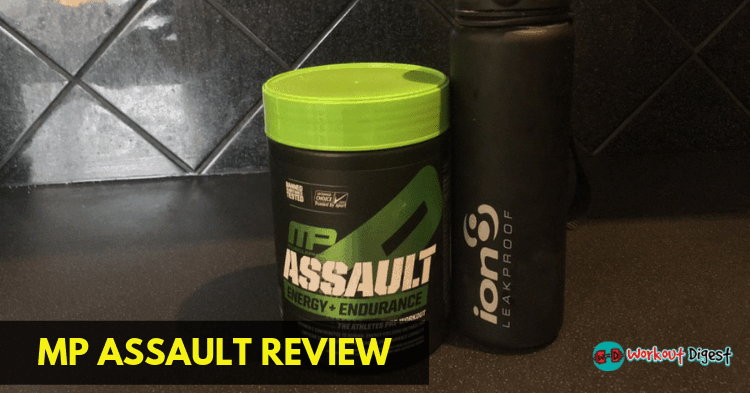 musclepharm assault pre workout review