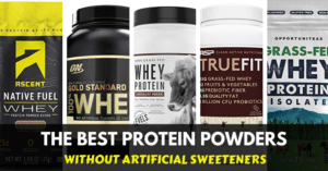best protein powders without artificial sweeteners