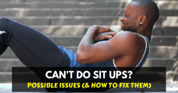 a man can't do sit ups
