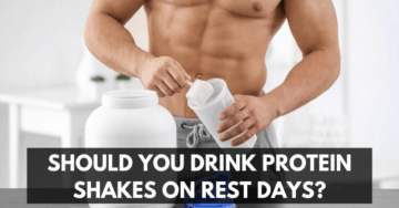 should you drink protein shakes on rest days