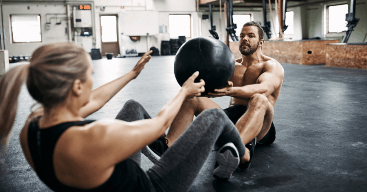 medicine ball partner exercises